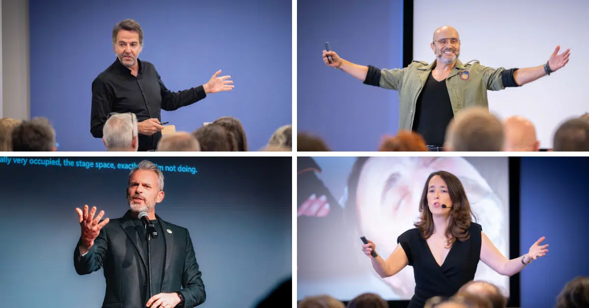 Caroline de la Mardière explique ce qui fait un bon conférencier en entreprise