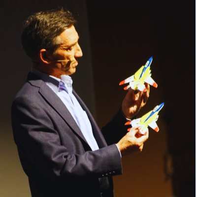 Portrait de Patrick Dutarte,conférencier en aviation - Meilleurs conférenciers