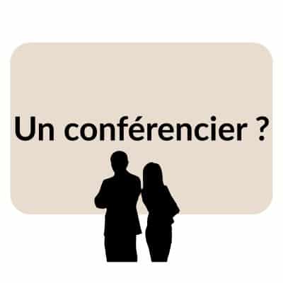 Infographie de la recherche 1 – Meilleurs conférenciers