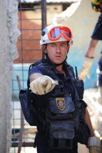 Photo de Vincent Boichard en tenue de garde civil, conférencier - Meilleurs conférenciers