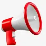 icône représentant un porte voix