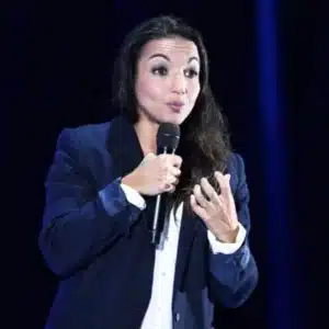 Sarah Ourahmoune, médaillée olympique de boxe et conférencière sur le leadership féminin et l’inclusion